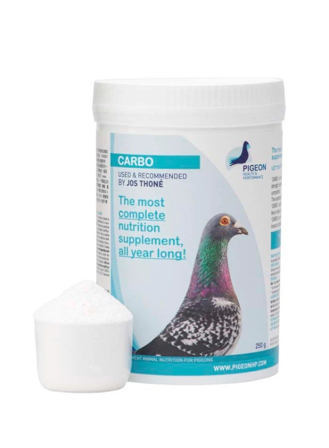 بيجن بي اتش - كاربو - مكمل غذائي لحمام السباق للإستخدام طوال العام لأفضل حالة للطائر طوال السنة